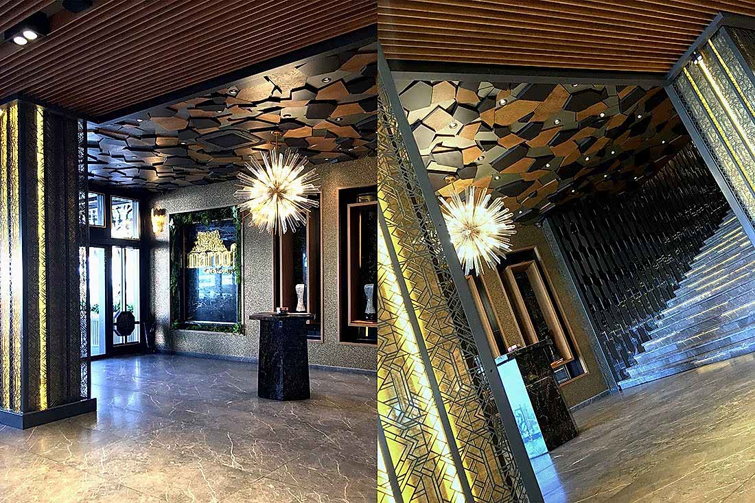 cevat-aksoy-tasarim, sadece-creative-studio, maroof-cafe-lounge, masa-tasarim, kolon-giydirme, aydinlatma, banko-tasarim, tavan-dekoru, merdiven-dekoru